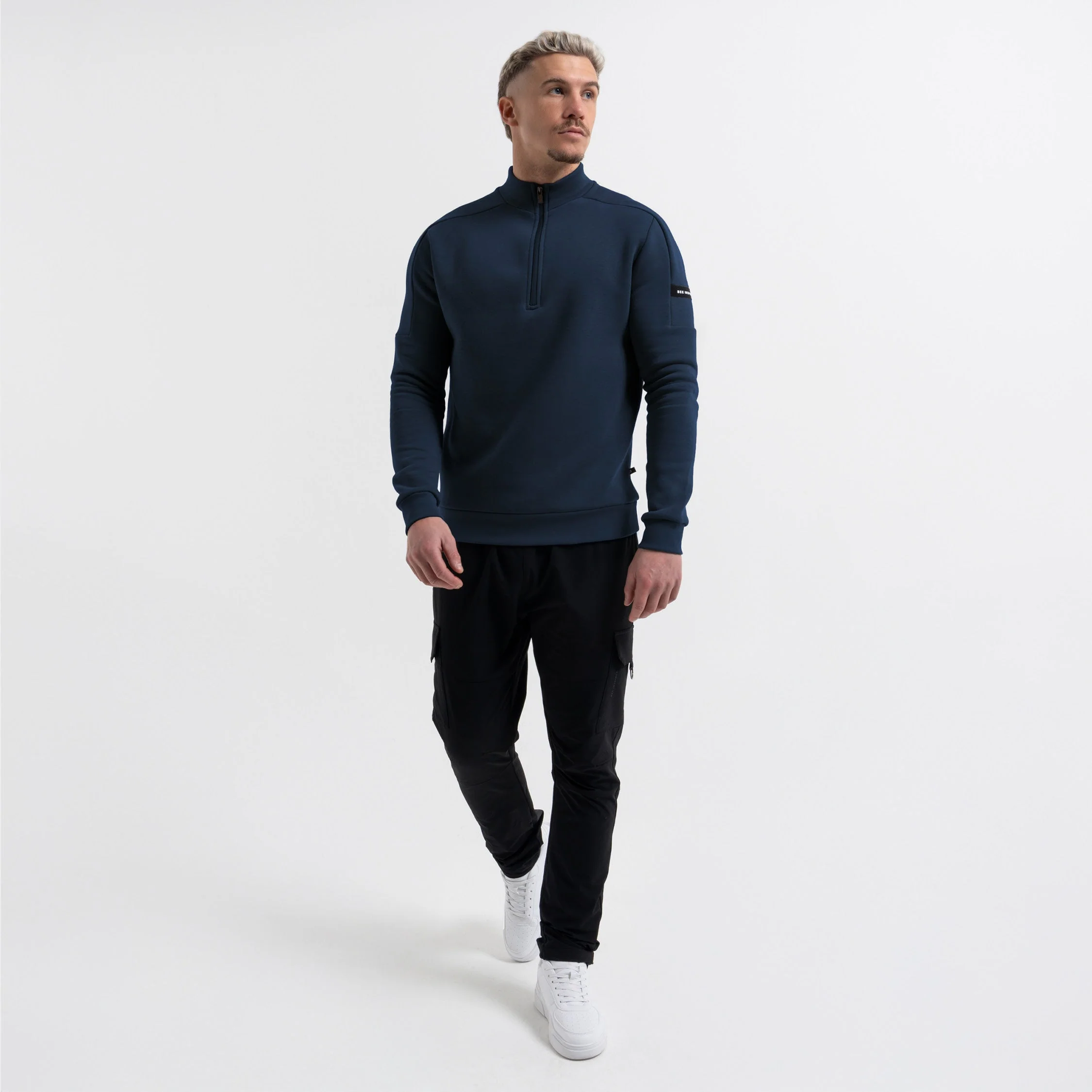 Klose 1/4 Zip - Dark Navy - Image 2