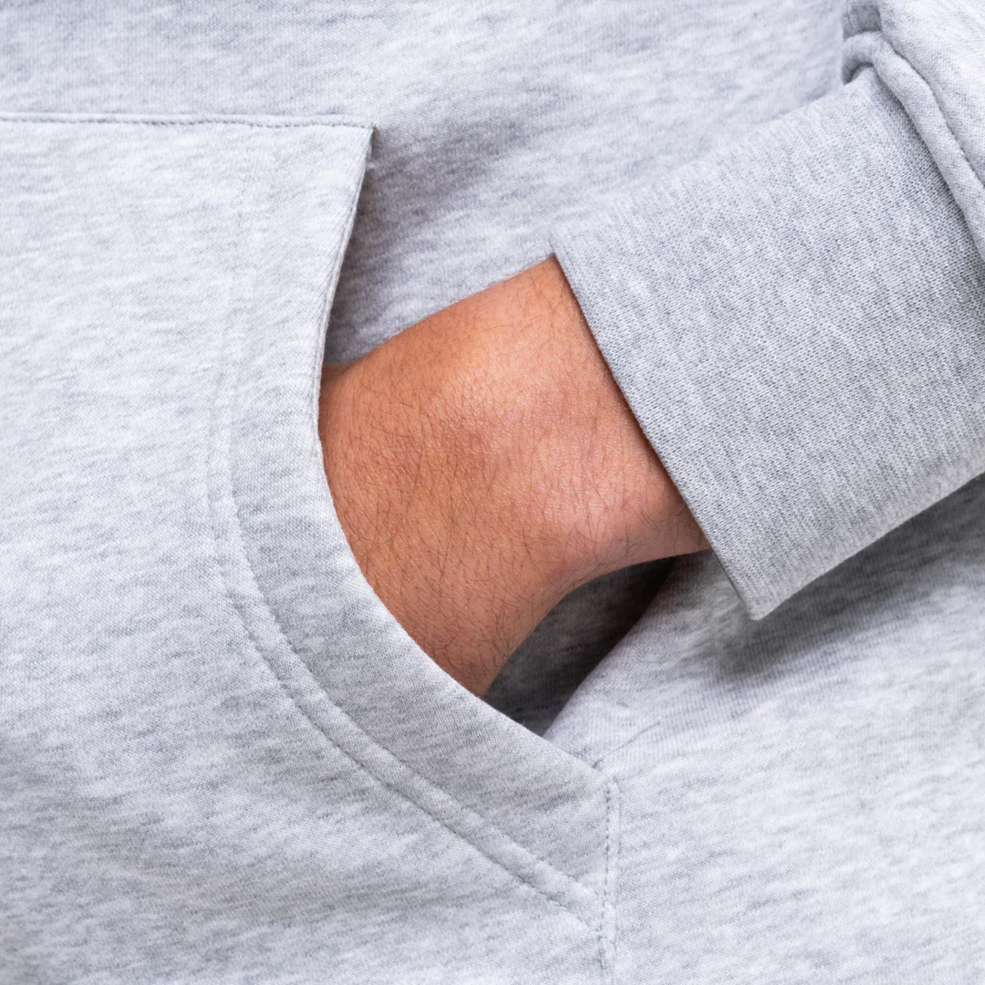 Legacy Hoodie - Grey Marl - Image 4