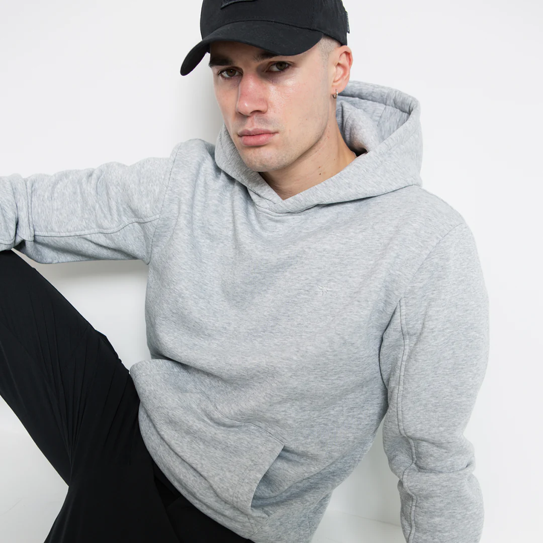 Legacy Hoodie - Grey Marl - Image 6