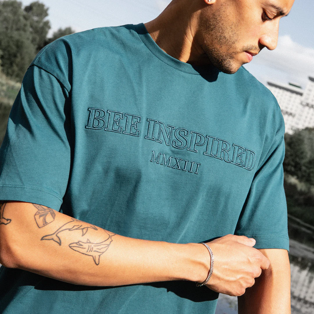 Levit T-Shirt - Teal - Image 6