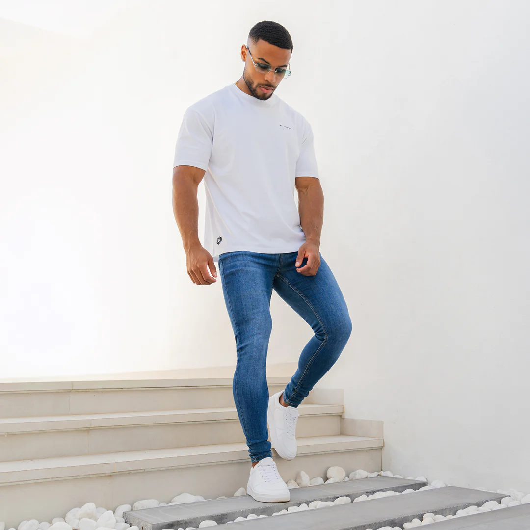 Luca Skinny Stretch - Signature Dark Blue - Image 5