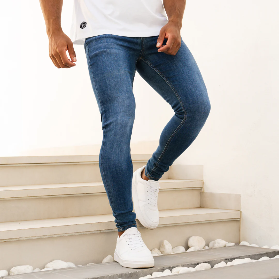 Luca Skinny Stretch - Signature Dark Blue - Image 6