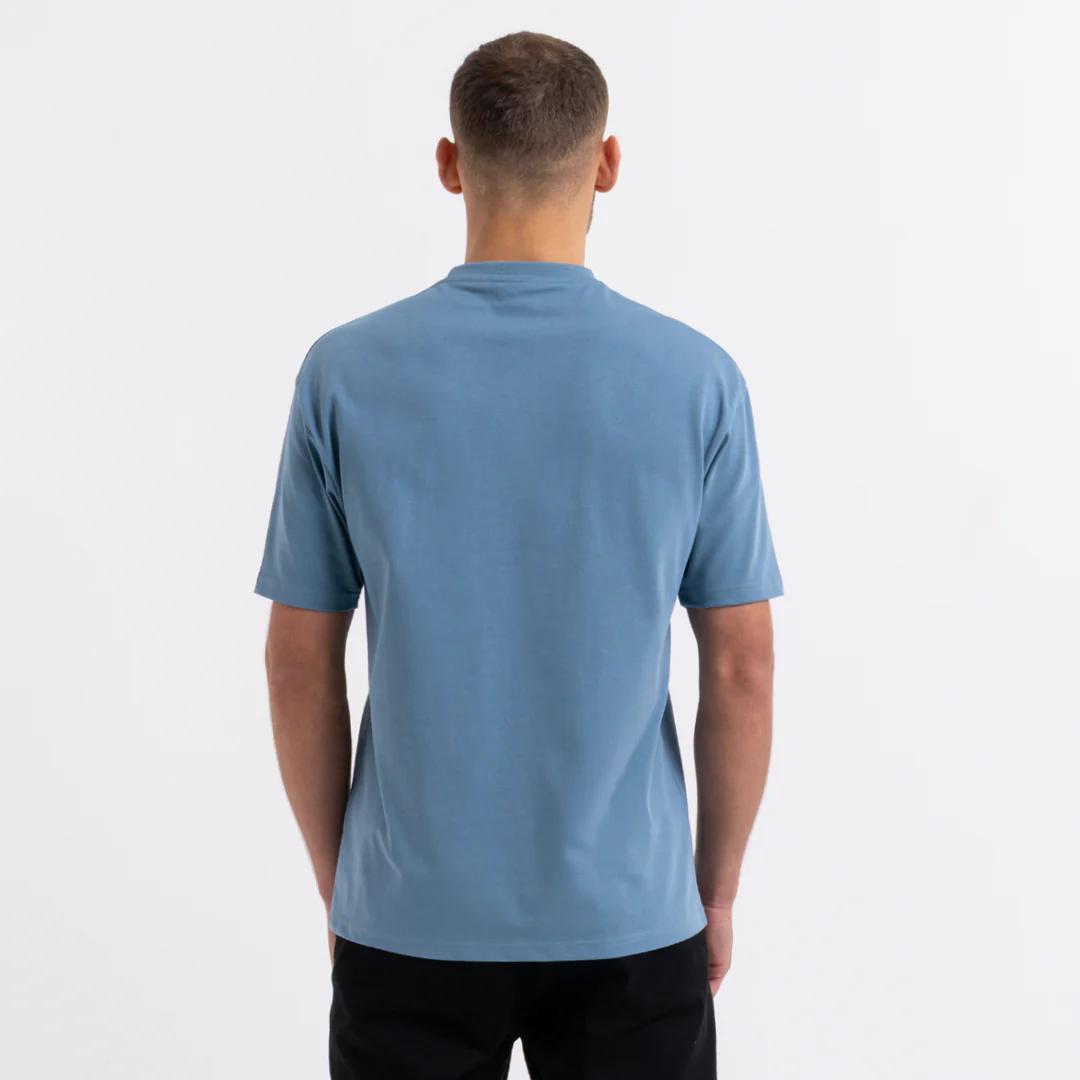 MacKenna T-Shirt - Dusky Blue - Image 3