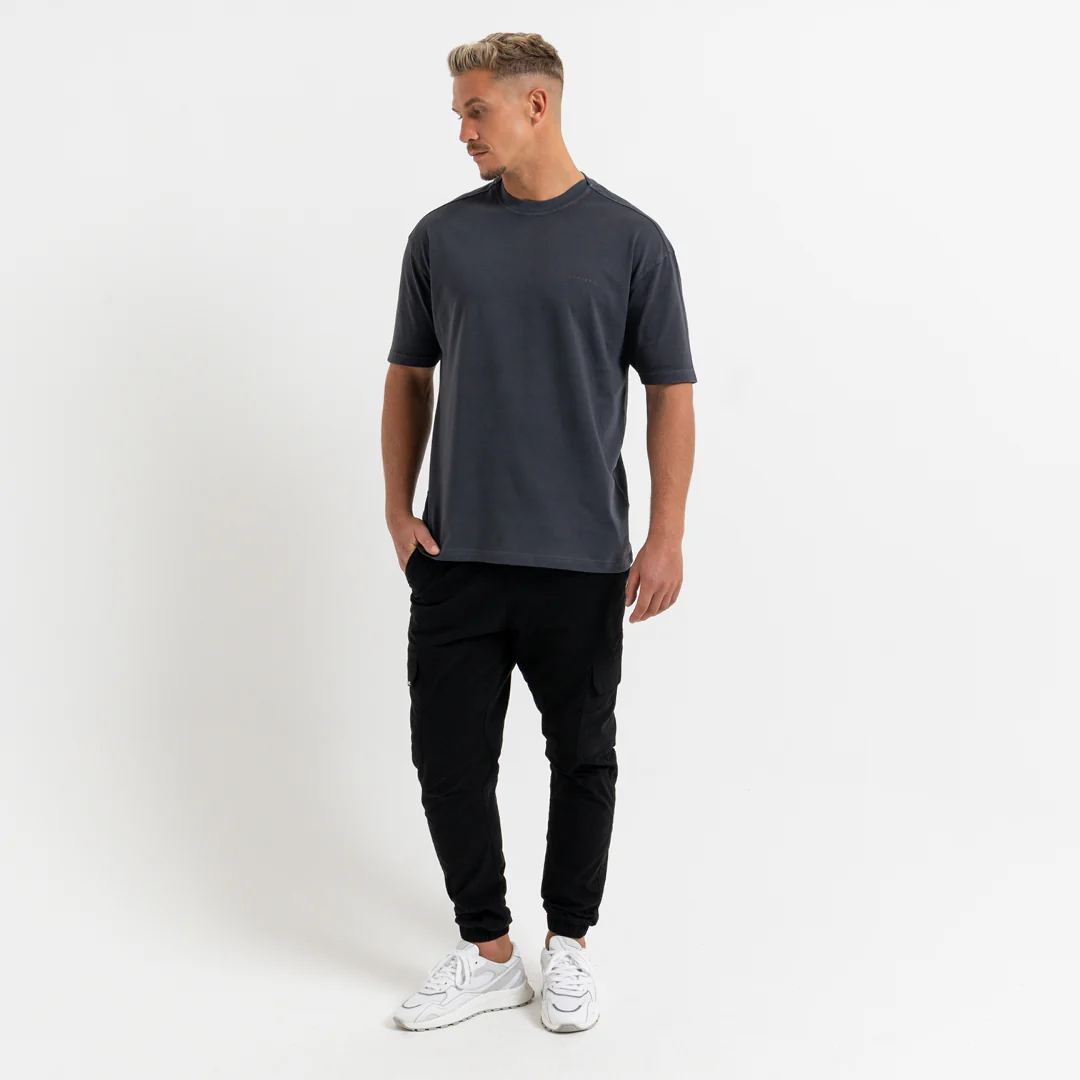 Mechele T-Shirt - Charcoal - Image 3