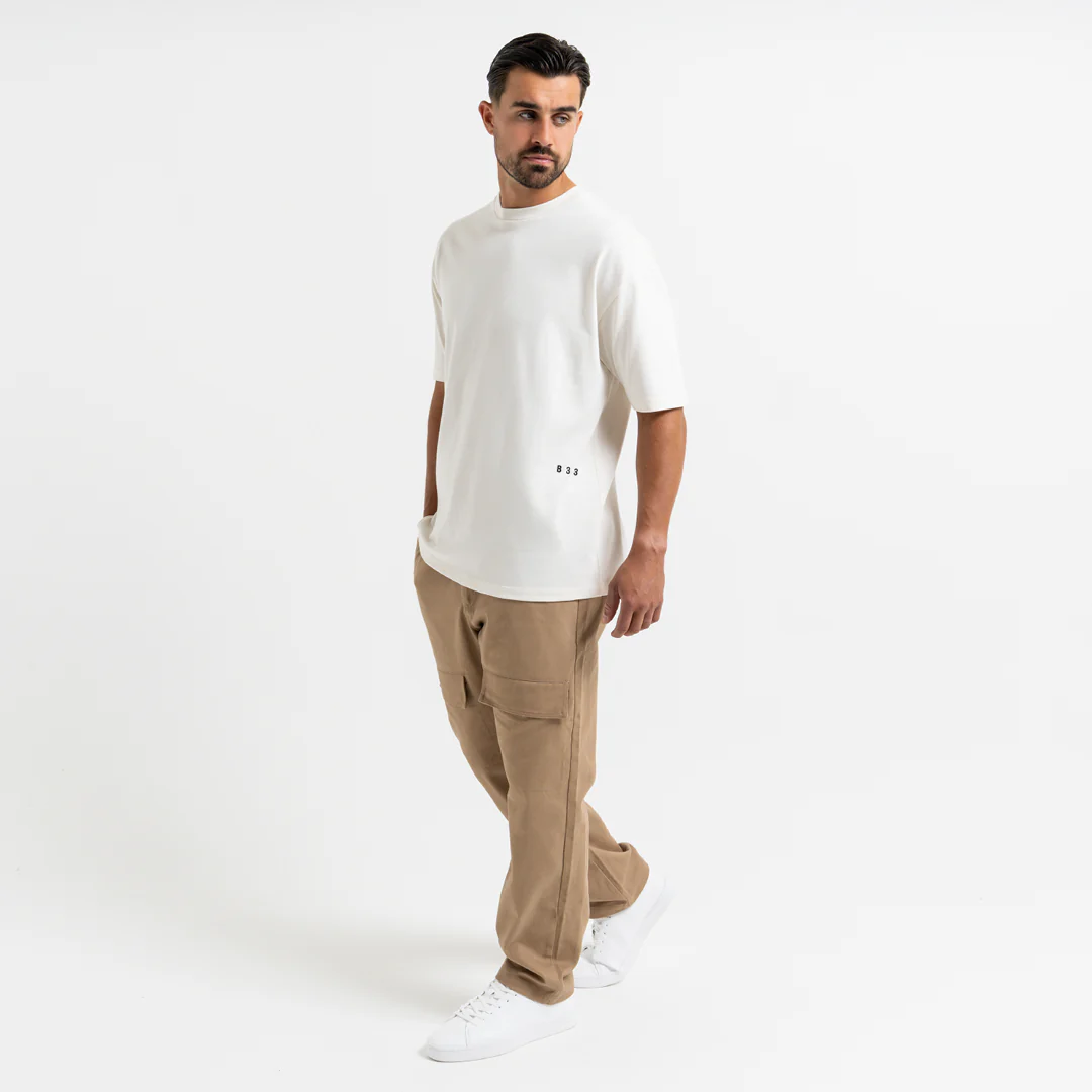 Millar T-shirt - Off White - Image 3