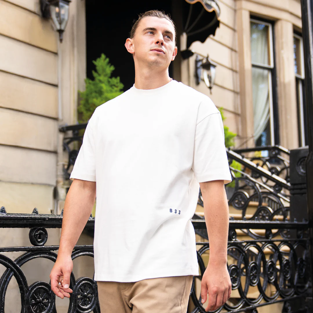 Millar T-shirt - Off White - Image 6