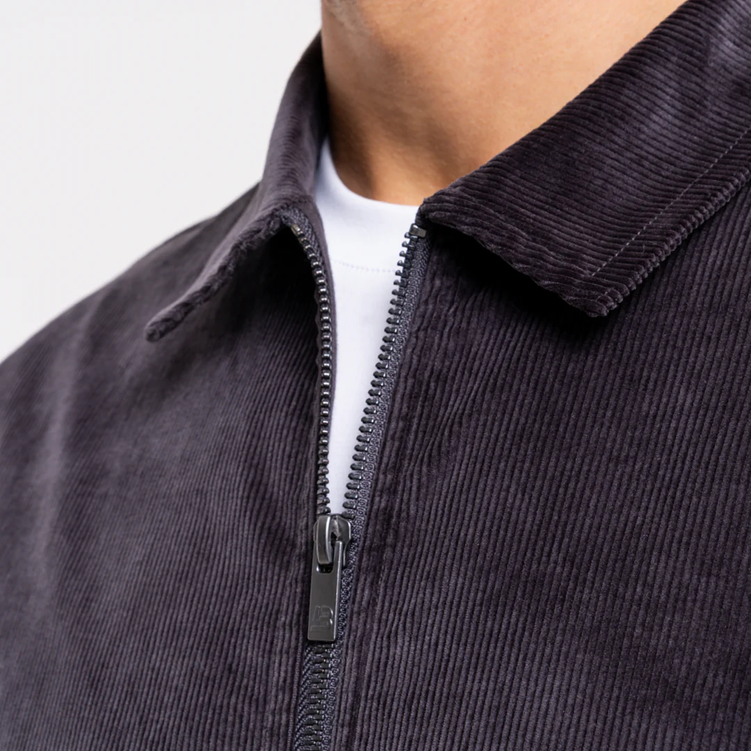 Milner Cord Jacket - Gunmetal - Image 3