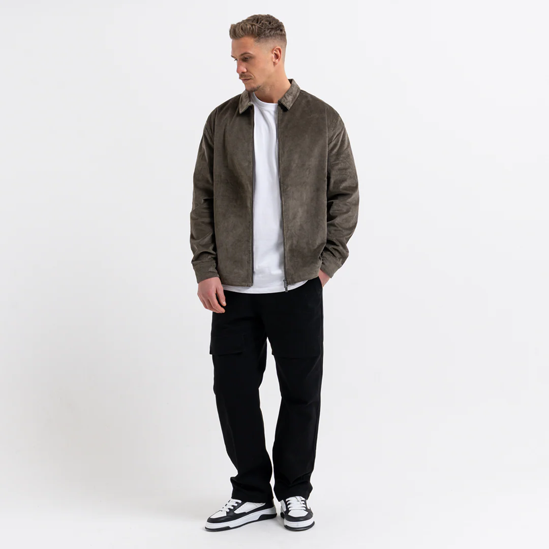Milner Cord Jacket - Olive - Image 2