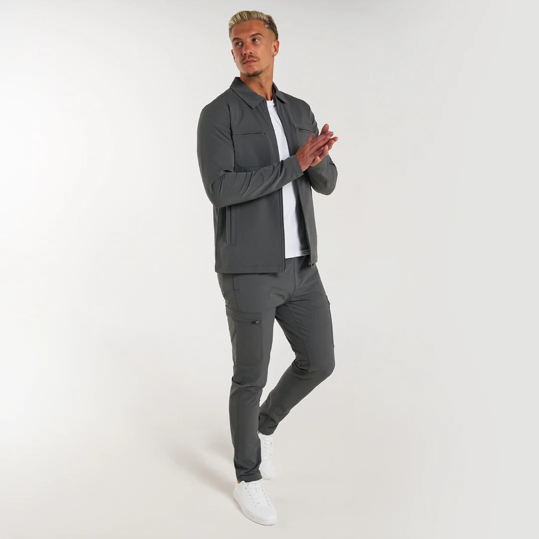 Molina Cargo Pants - Charcoal - Image 2