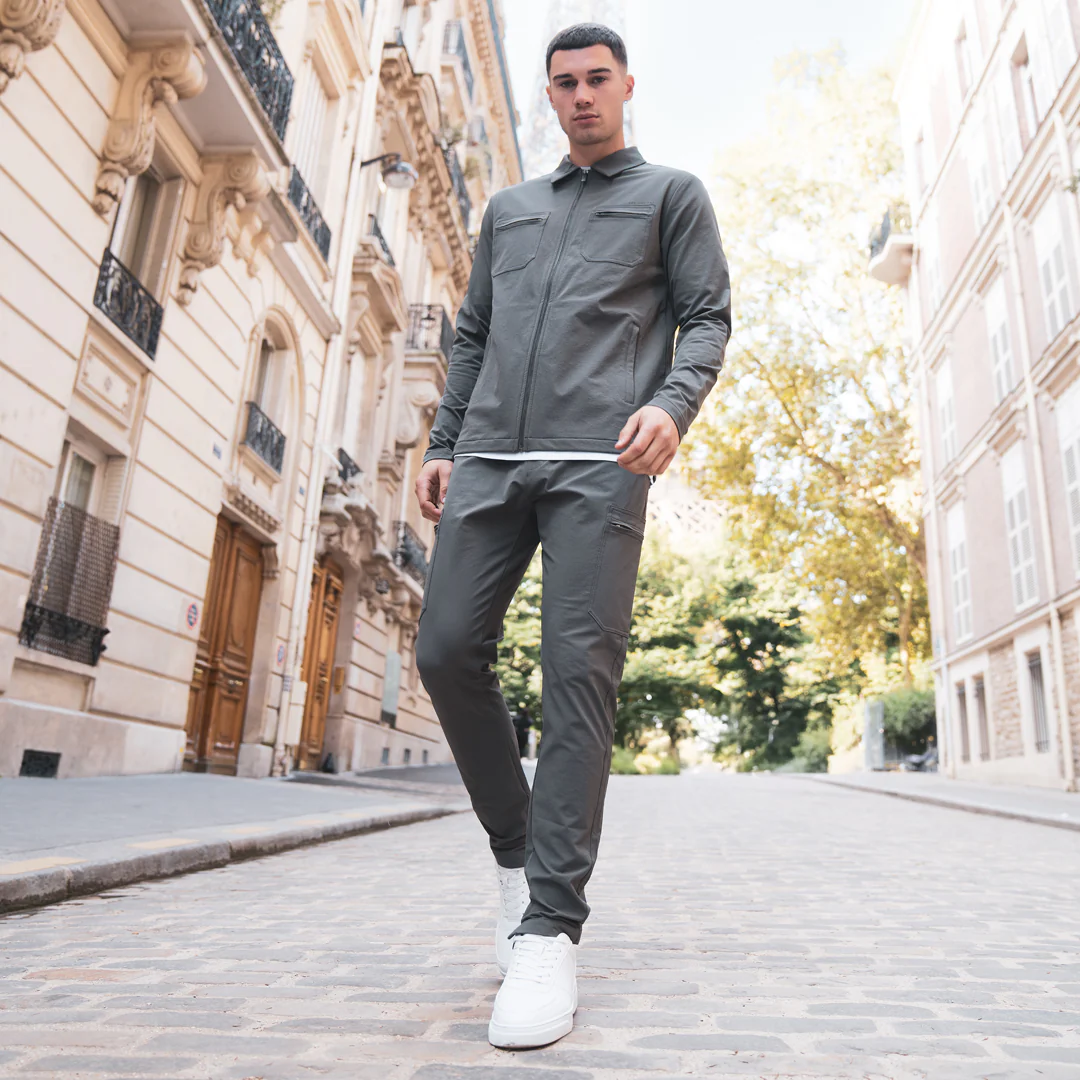 Molina Cargo Pants - Charcoal - Image 5