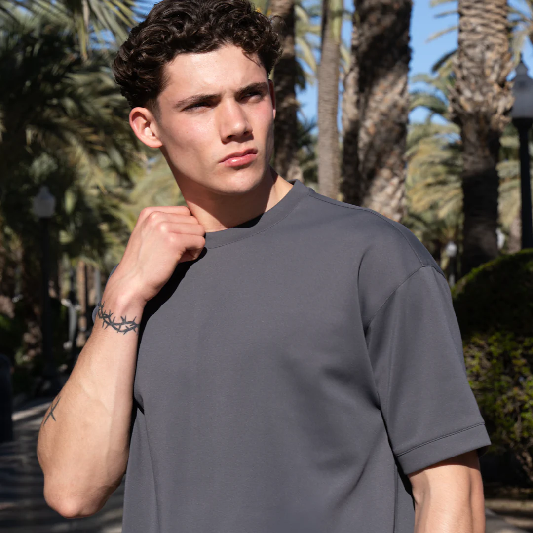 Morata T-Shirt - Charcoal - Image 6