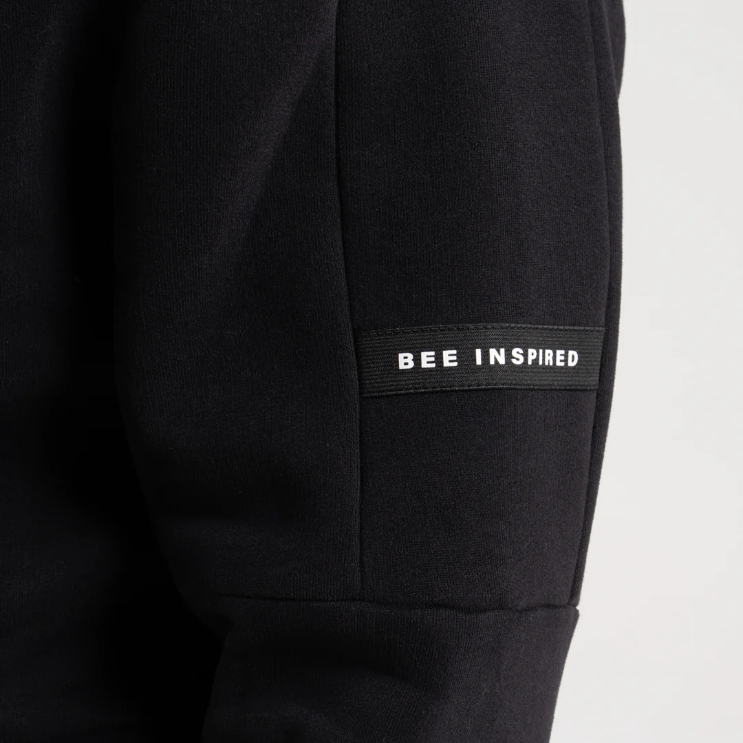 Neto Overhead Hoodie - Black - Image 4