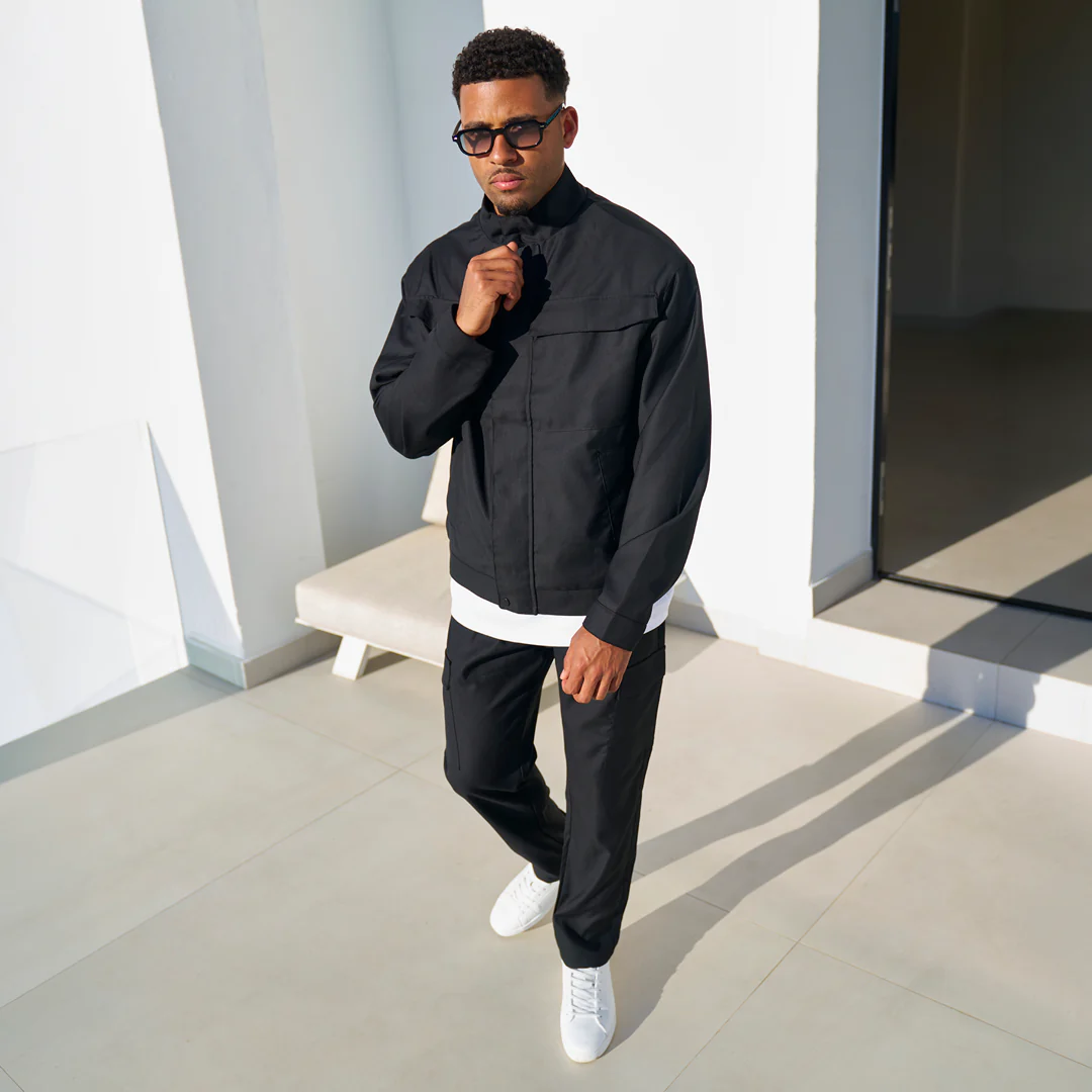 Onana Cargo Pants - Black - Image 3