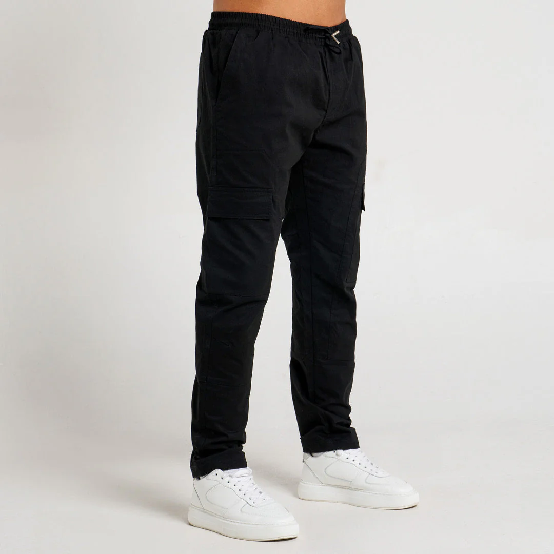 Parkes Cargo Pant - Black - Image 3