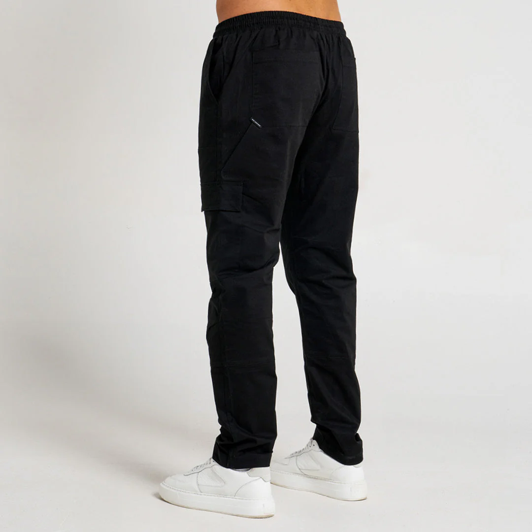 Parkes Cargo Pant - Black - Image 4