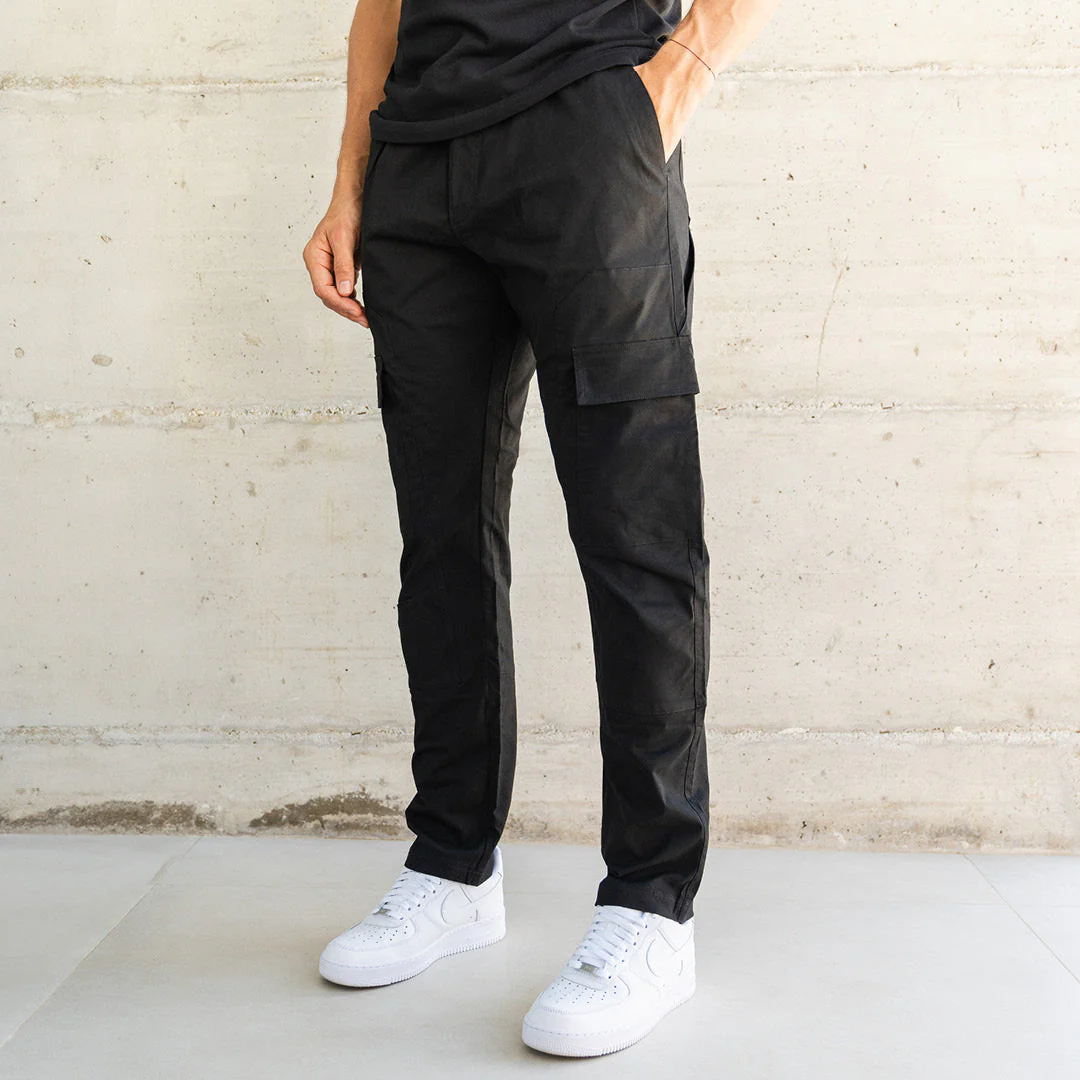 Parkes Cargo Pant - Black - Image 6