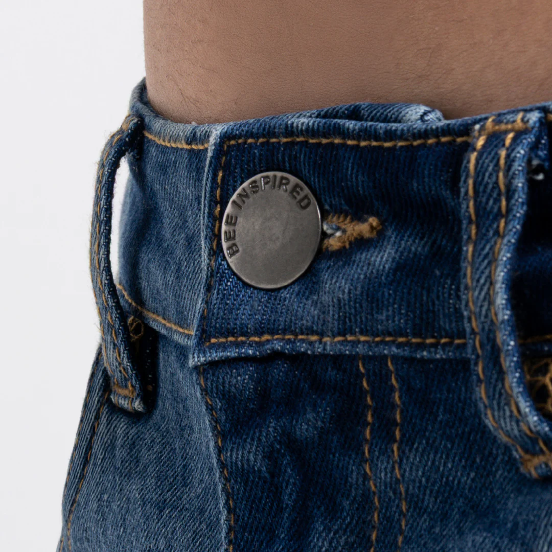 Parkes Relaxed Jean - Mid Blue - Image 7