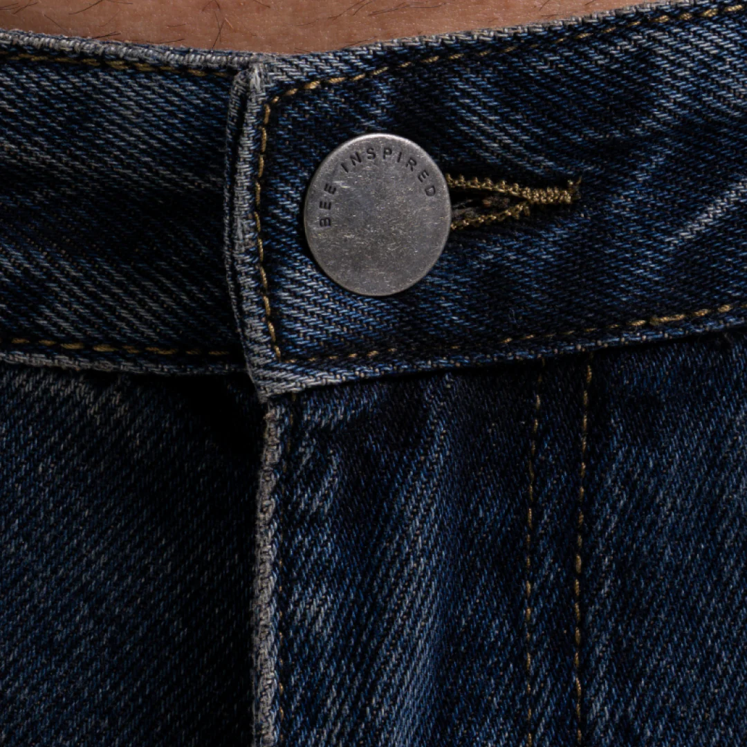 Pirlo Relaxed Workwear Jeans - Indigo Wash - Image 5