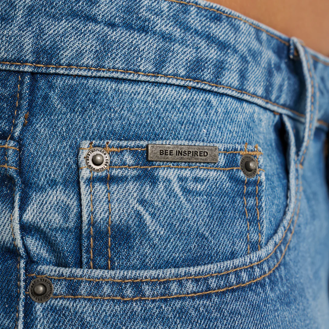 Ralston Regular Fit Jeans - Mid Blue - Image 4