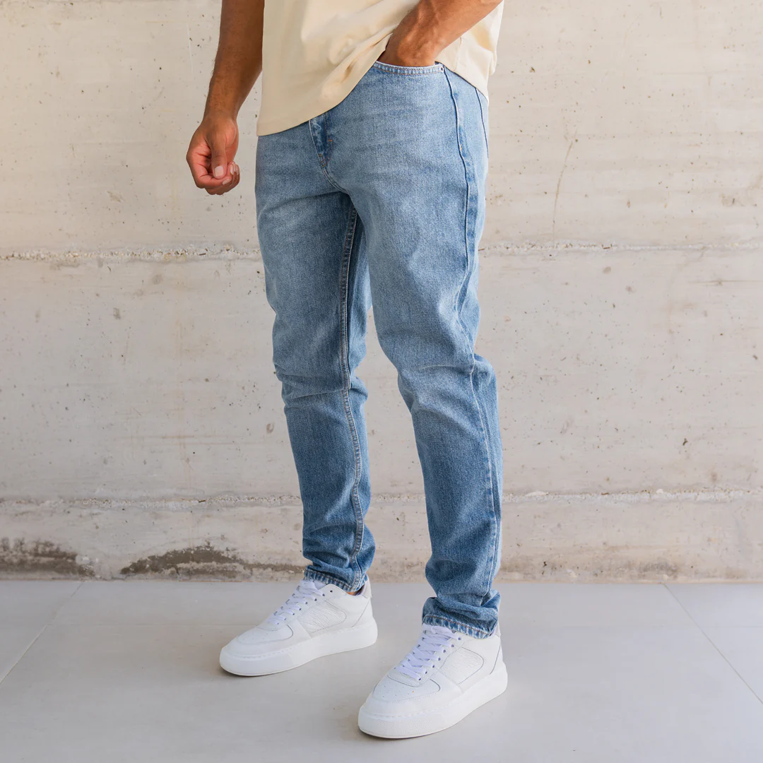 Ralston Regular Fit Jeans - Mid Blue - Image 7