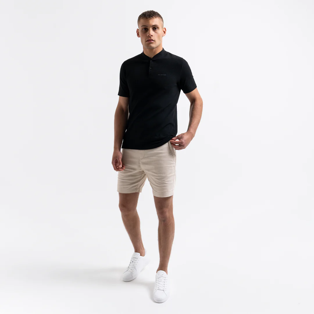Reinier Polo Shirt - Black - Image 2