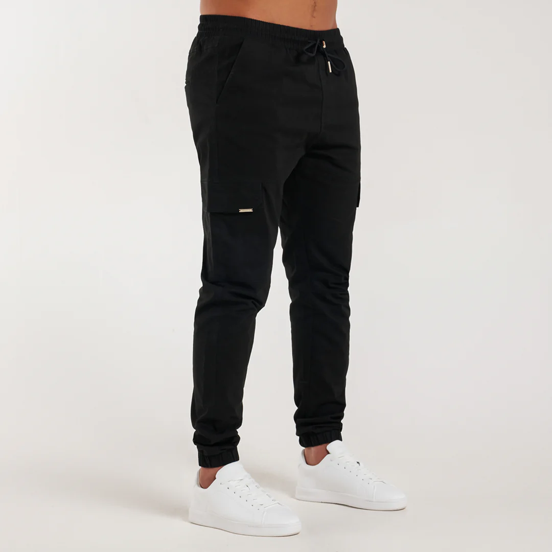 Rivero Cargo Pants - Black - Image 4