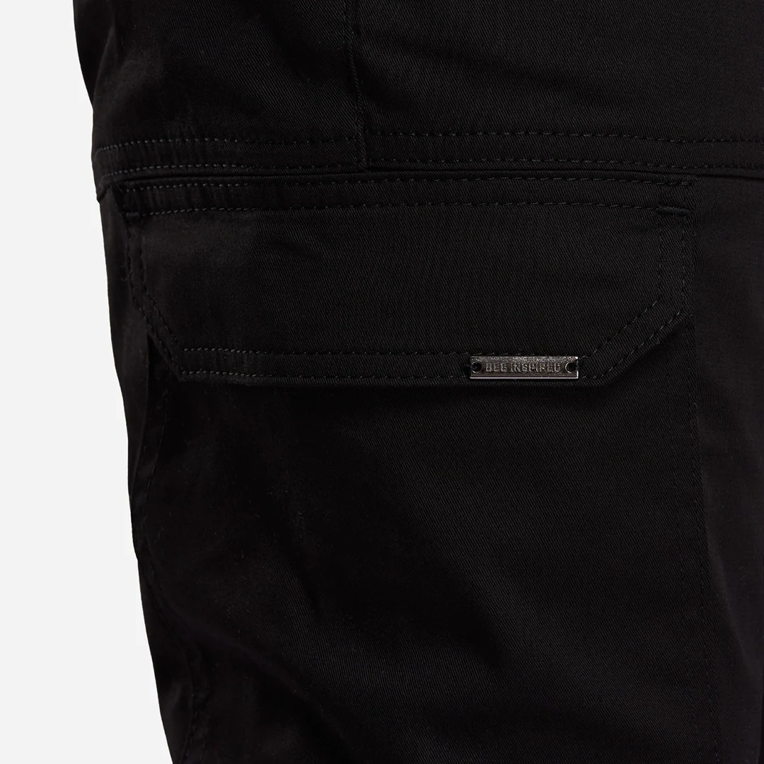 Rivero Cargo Pants - Black - Image 6