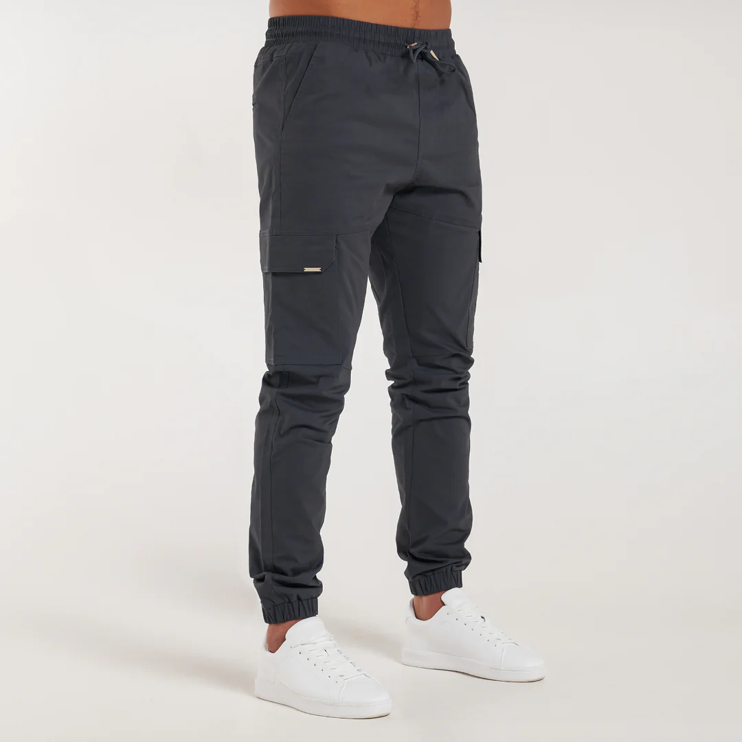 Rivero Cargo Pants - Charcoal - Image 4