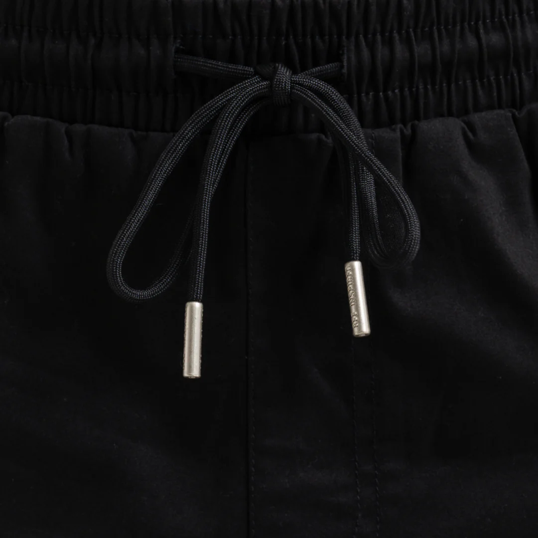 Rivero Relaxed Cargo Pants - Black - Image 6