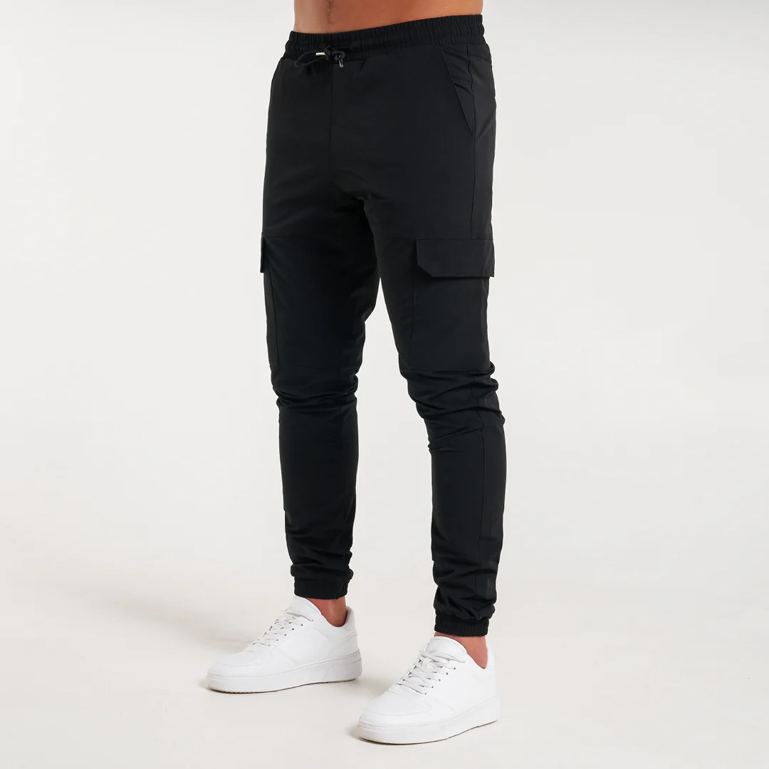 Rivero Tech Cargo Pants - Black - Image 3