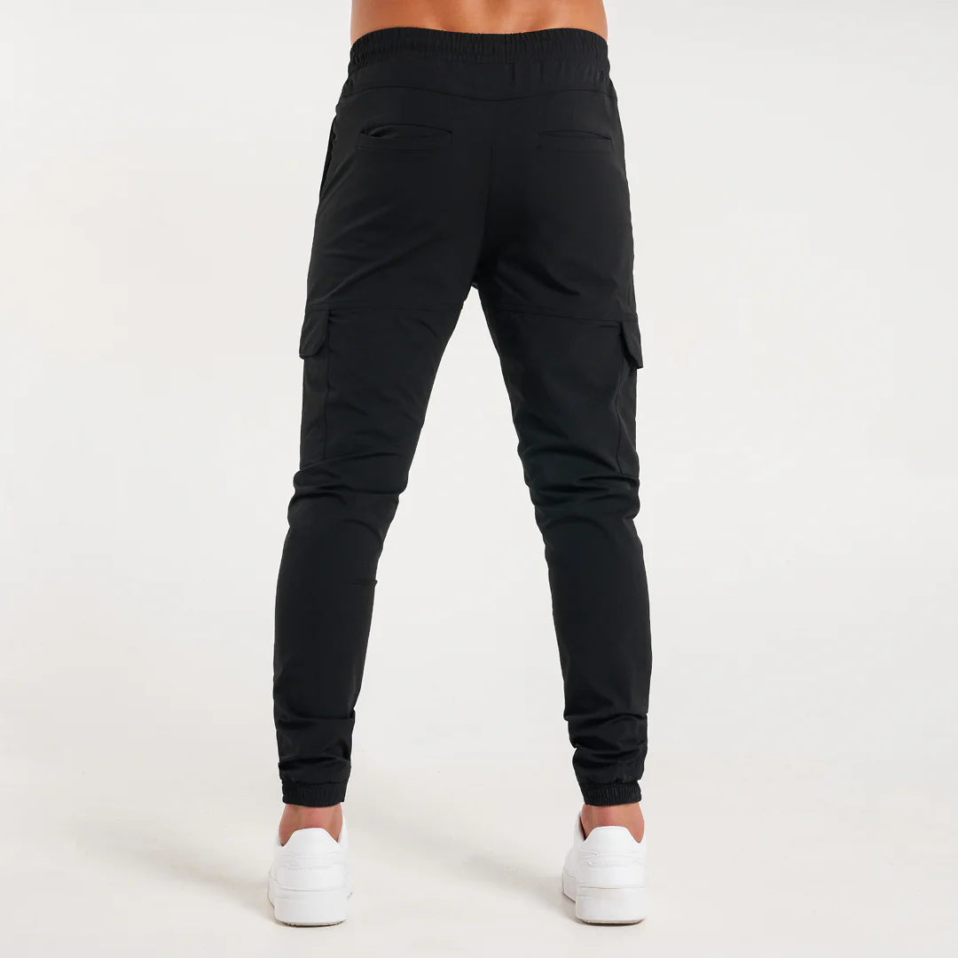 Rivero Tech Cargo Pants - Black - Image 8