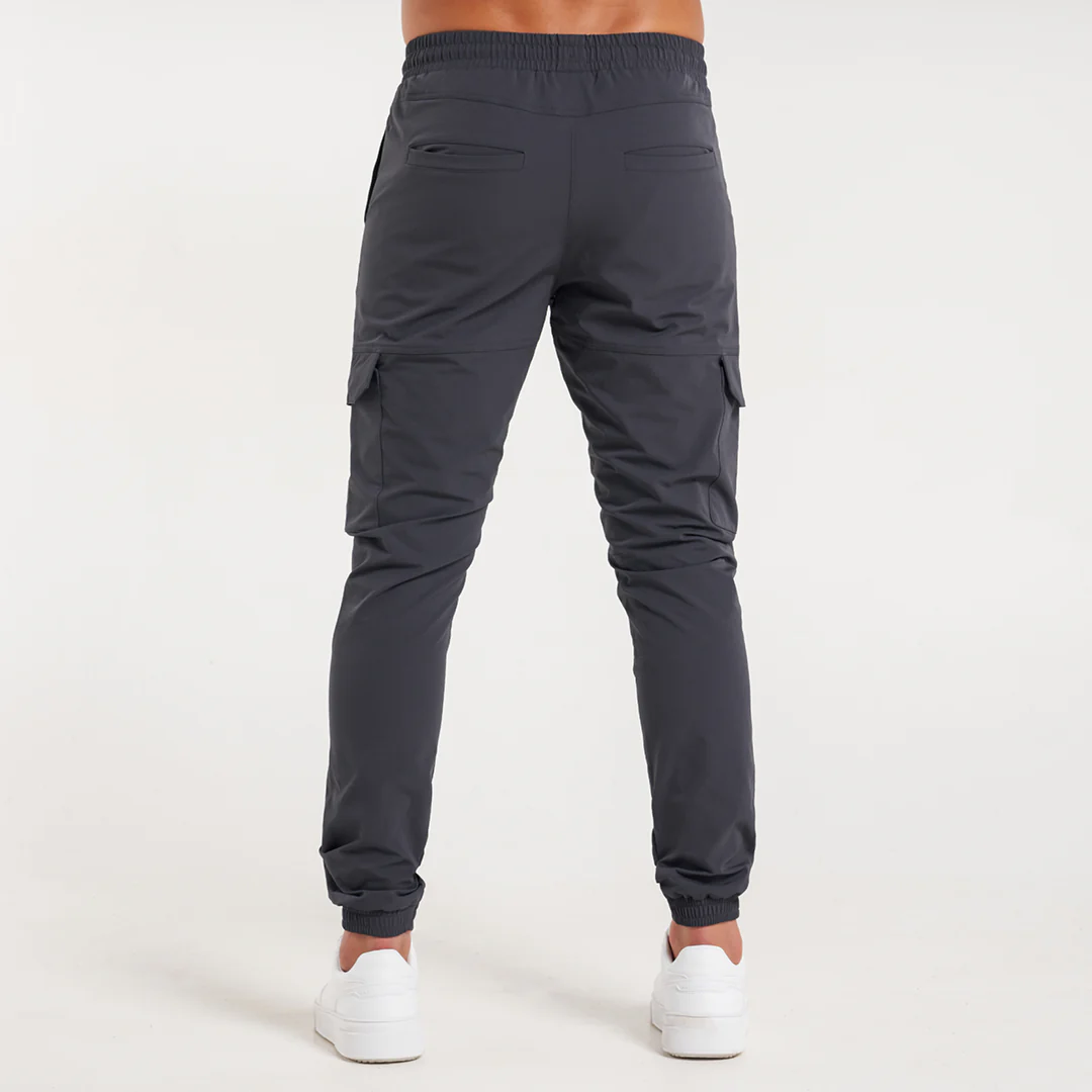 Rivero Tech Cargo Pants - Charcoal - Image 8