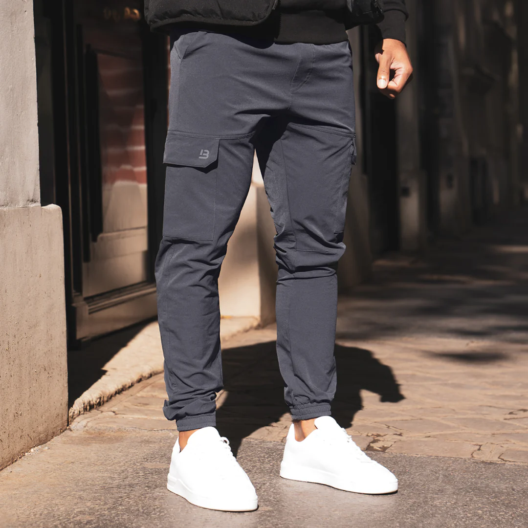 Rivero Tech Cargo Pants - Charcoal - Image 9