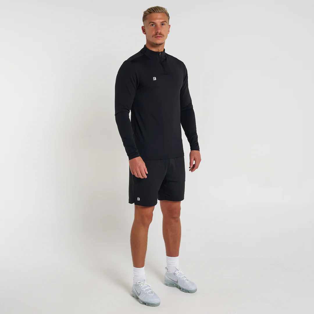 Signature Sports 1/4 Zip - Black - Image 2