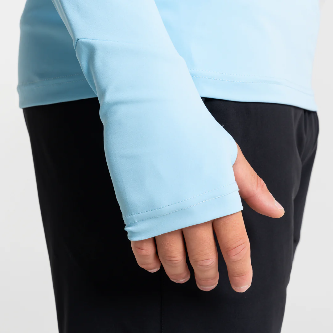 Signature Sports 1/4 Zip - Light Blue - Image 7