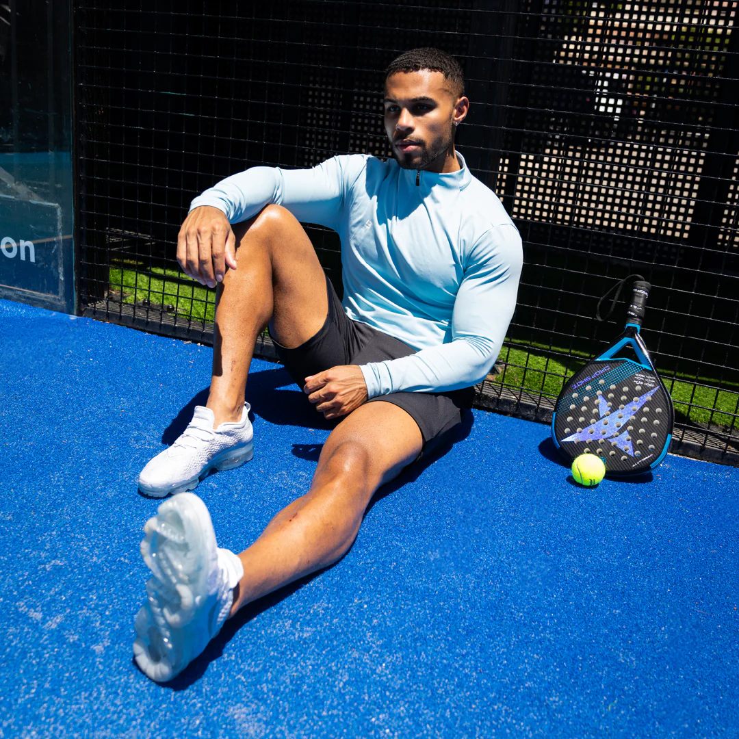 Signature Sports 1/4 Zip - Light Blue - Image 8