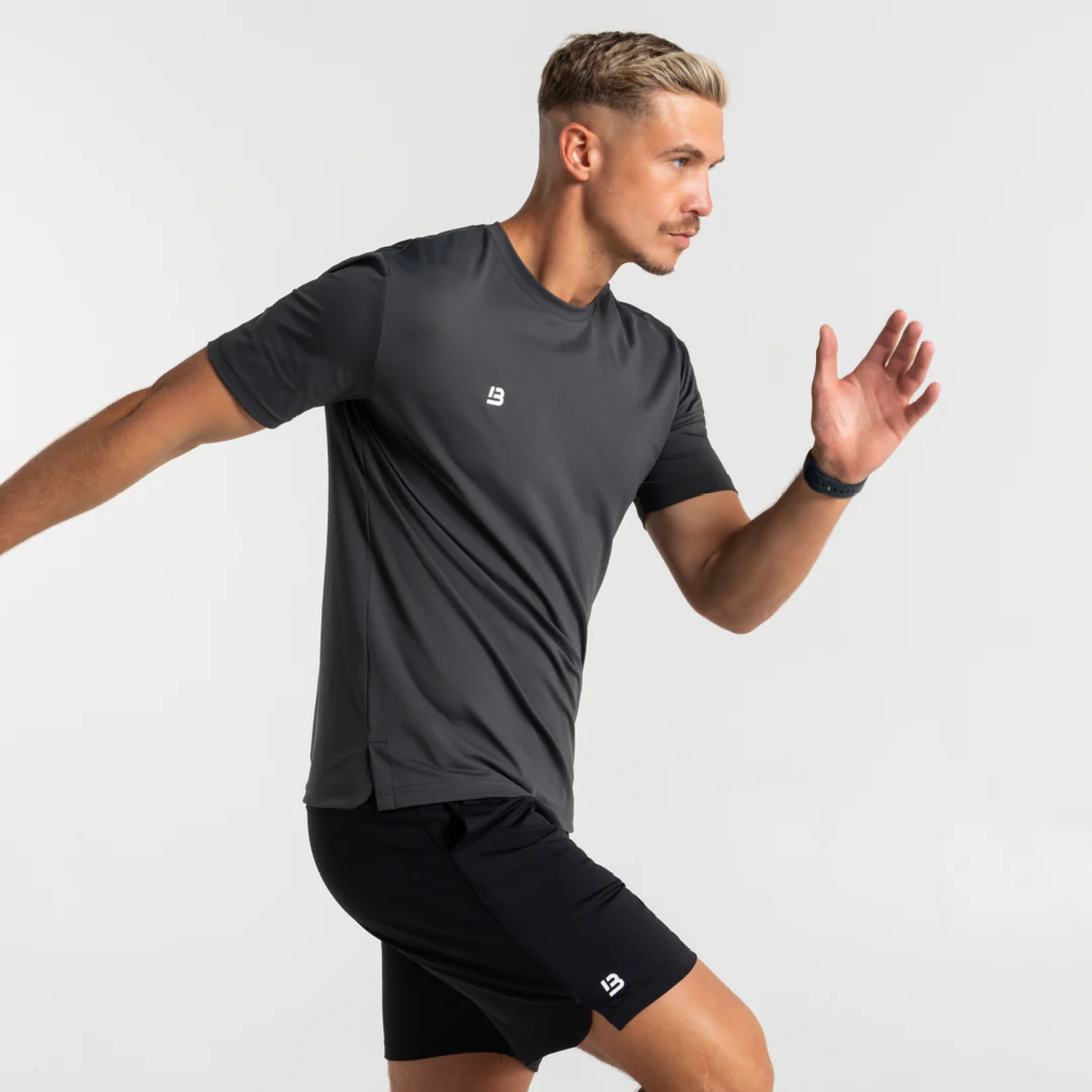 Signature Sports T-Shirt - Charcoal - Image 3