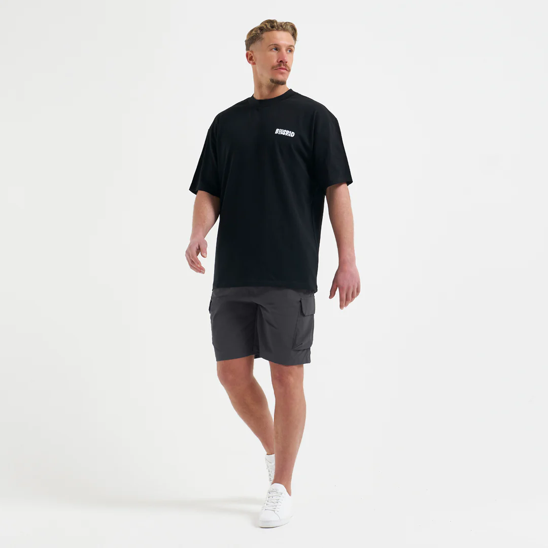 Soriano Cargo Short -  Charcoal - Image 3
