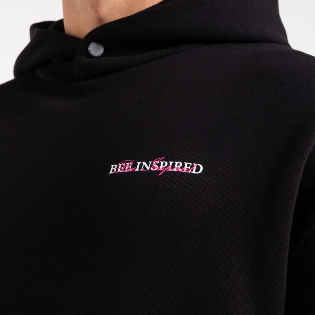 Stach Hoodie - Black/Pink - Image 5