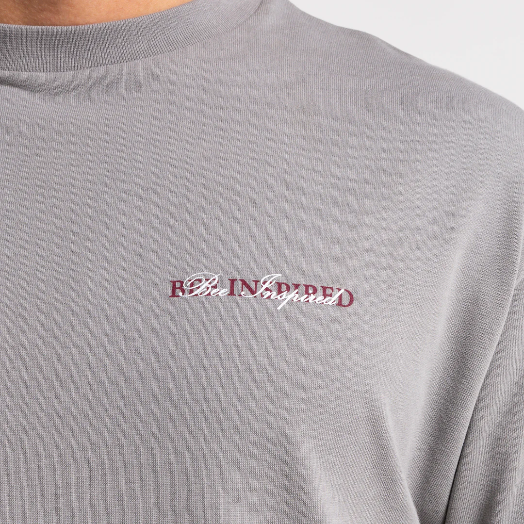 Stach Long Sleeve T-Shirt - Grey - Image 5
