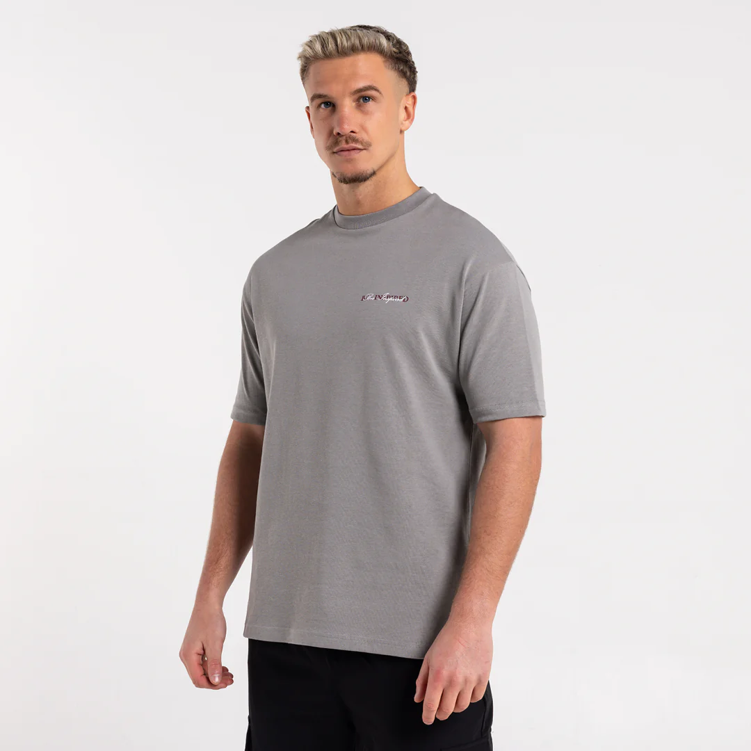 Stach T-Shirt - Grey - Image 2