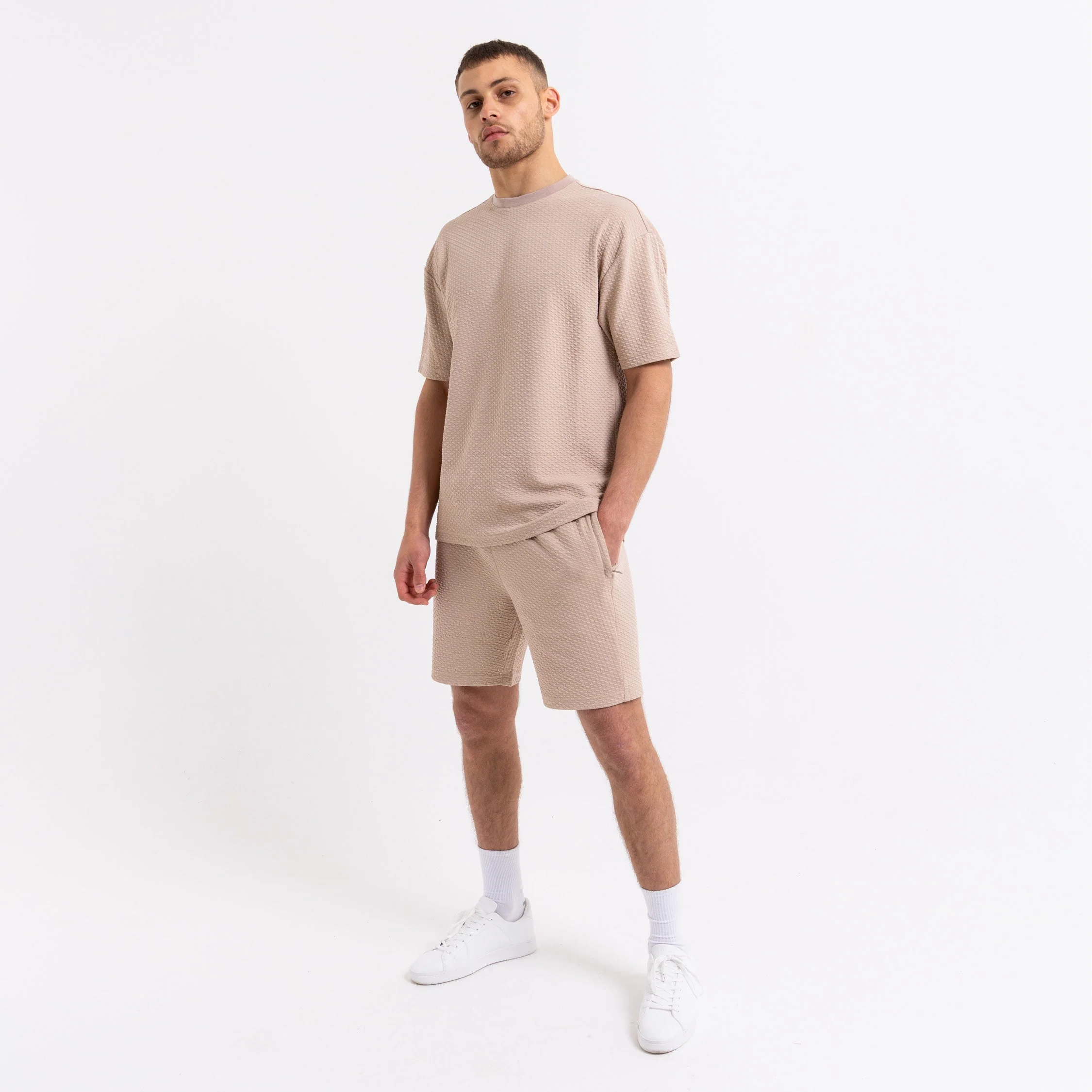 Vaerla T-Shirt - Pebble - Image 3