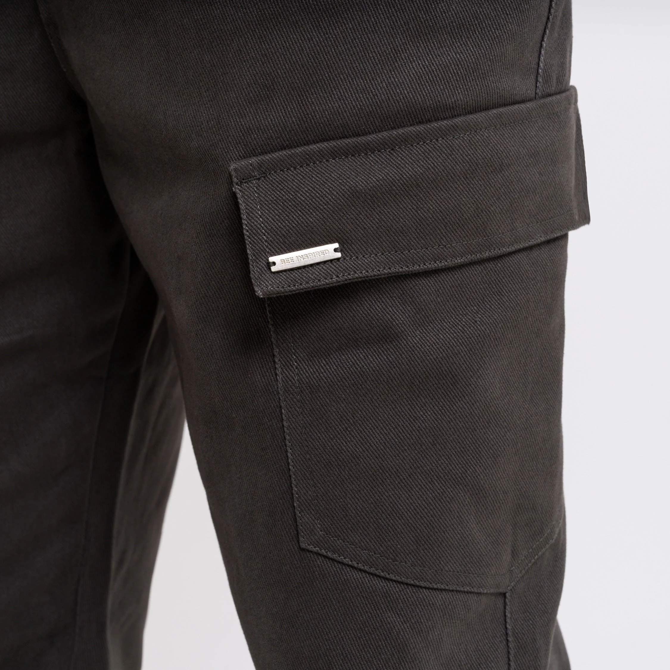 Verdi Cargo Pant - Charcoal - Image 4