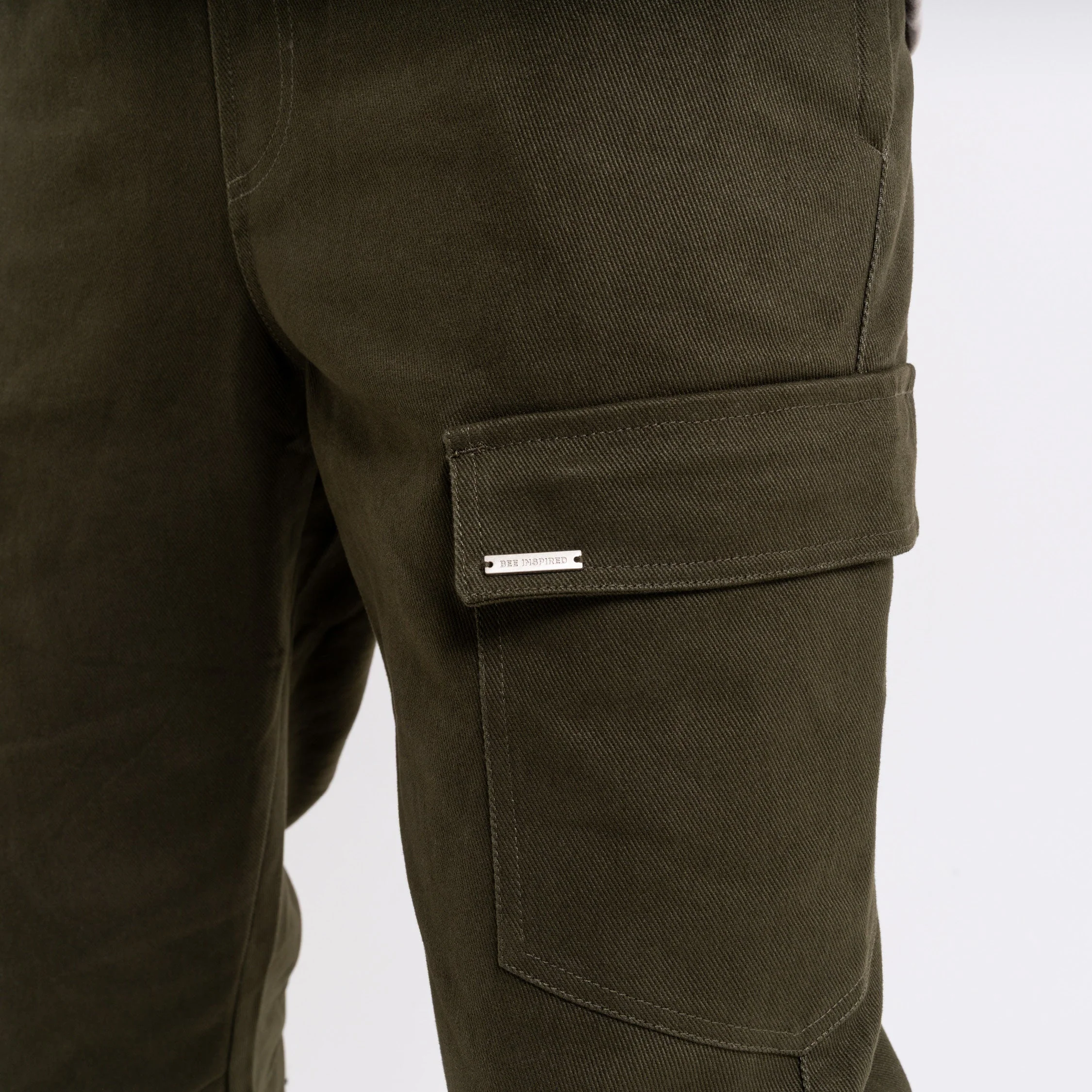 Verdi Cargo Pant - Khaki - Image 4