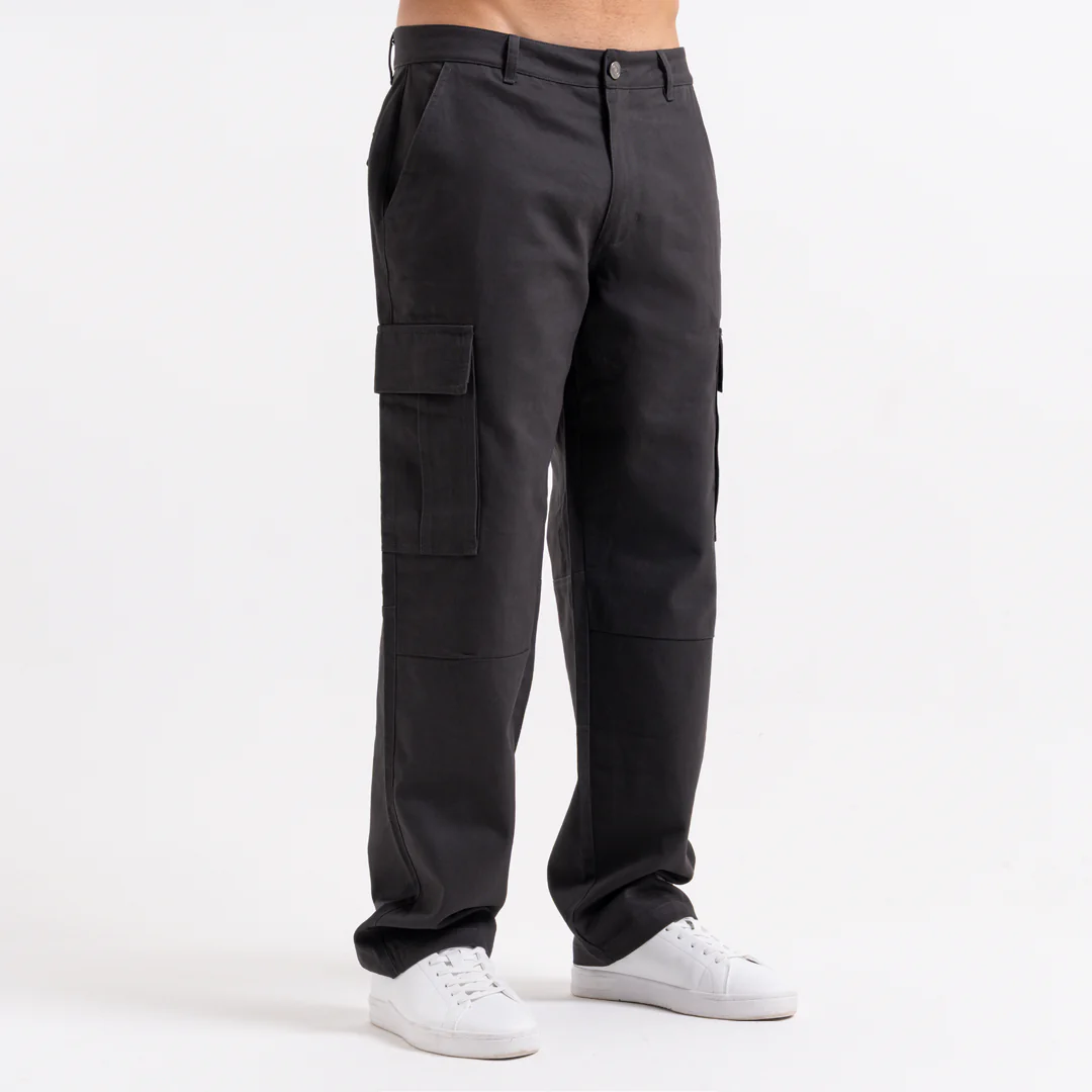 Victor Cargo Pants - Charcoal - Image 2
