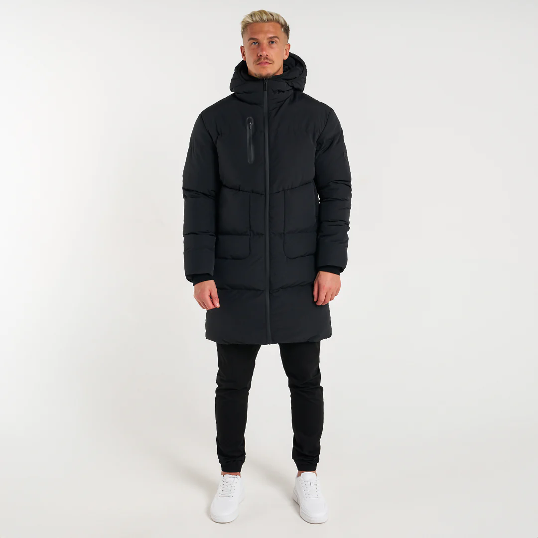 Villar Longline Jacket - Black - Image 2