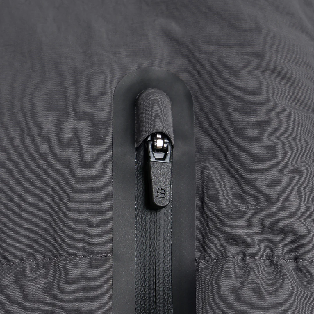 Villar Longline Jacket - Charcoal - Image 4