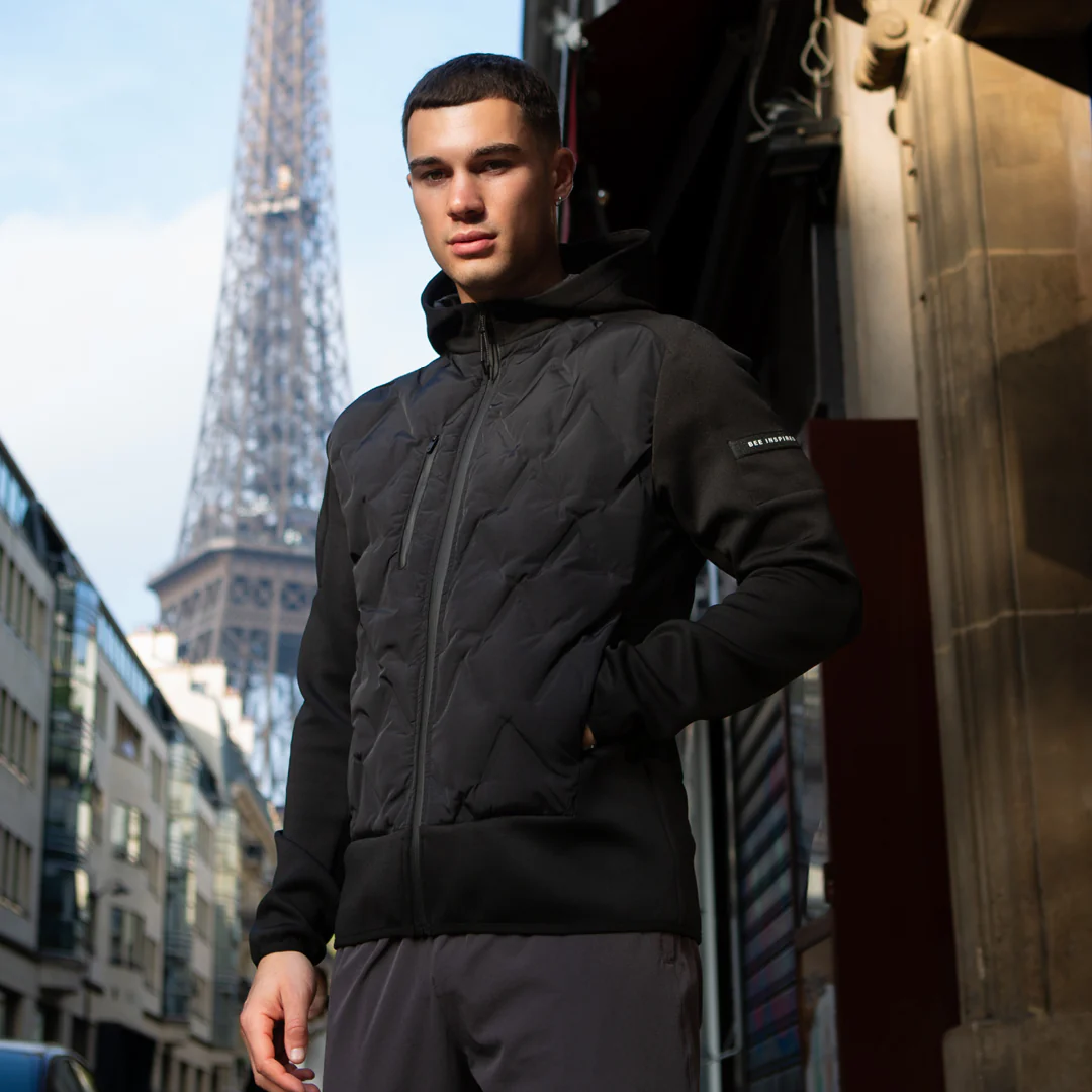 Yoshida Hybrid Jacket - Black - Image 9