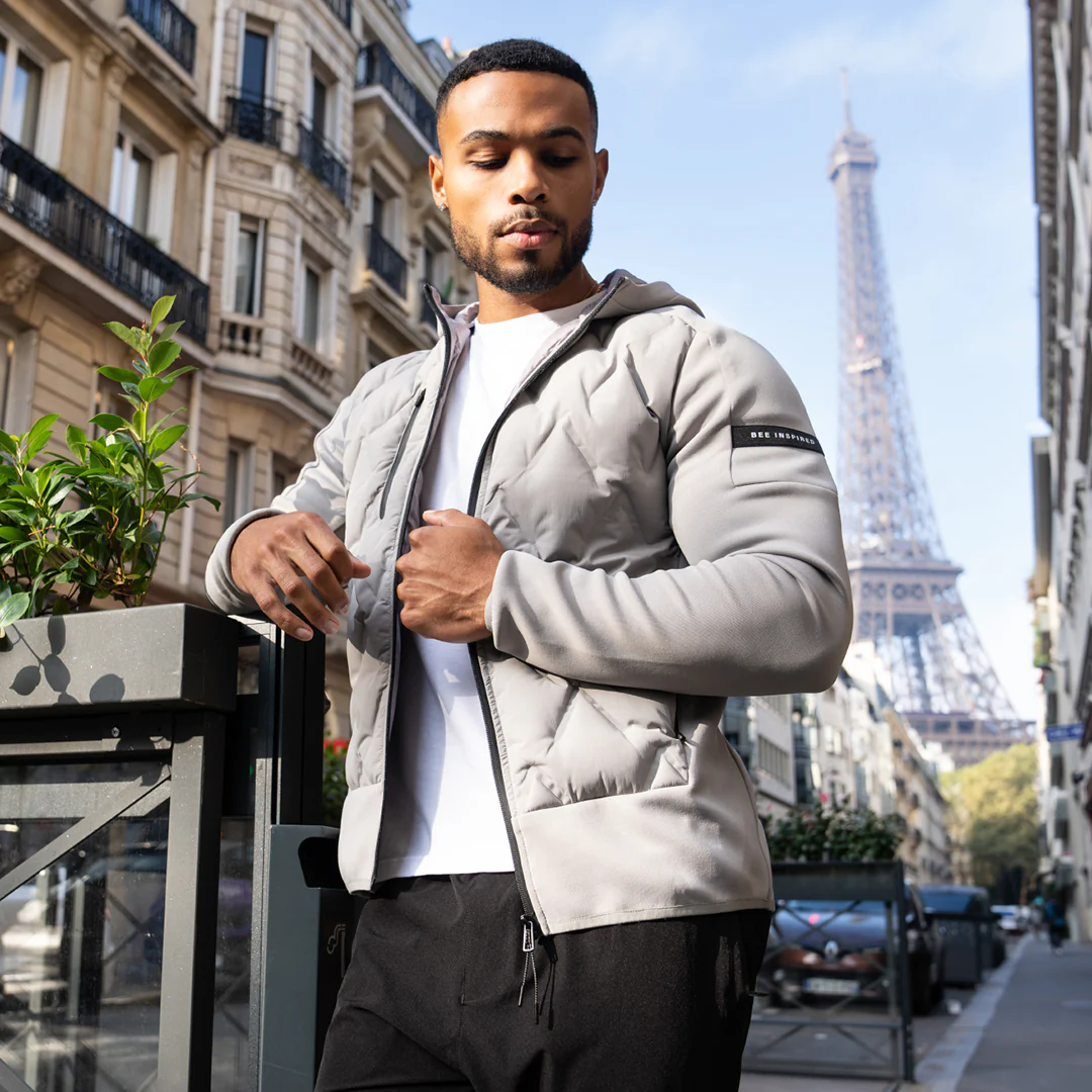 Yoshida Hybrid Jacket - Light Grey - Image 10