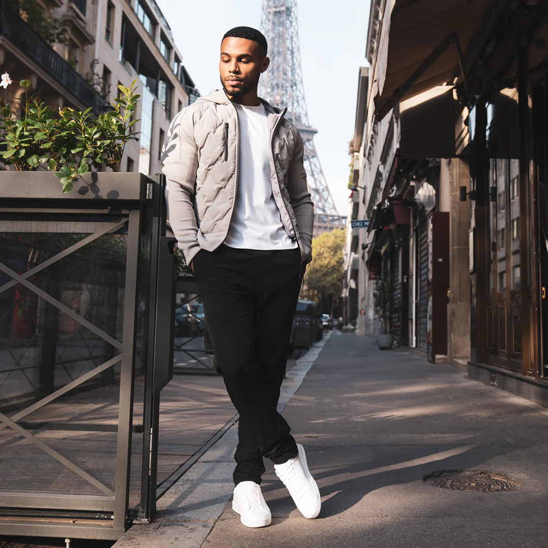 Yoshida Hybrid Jacket - Light Grey - Image 11